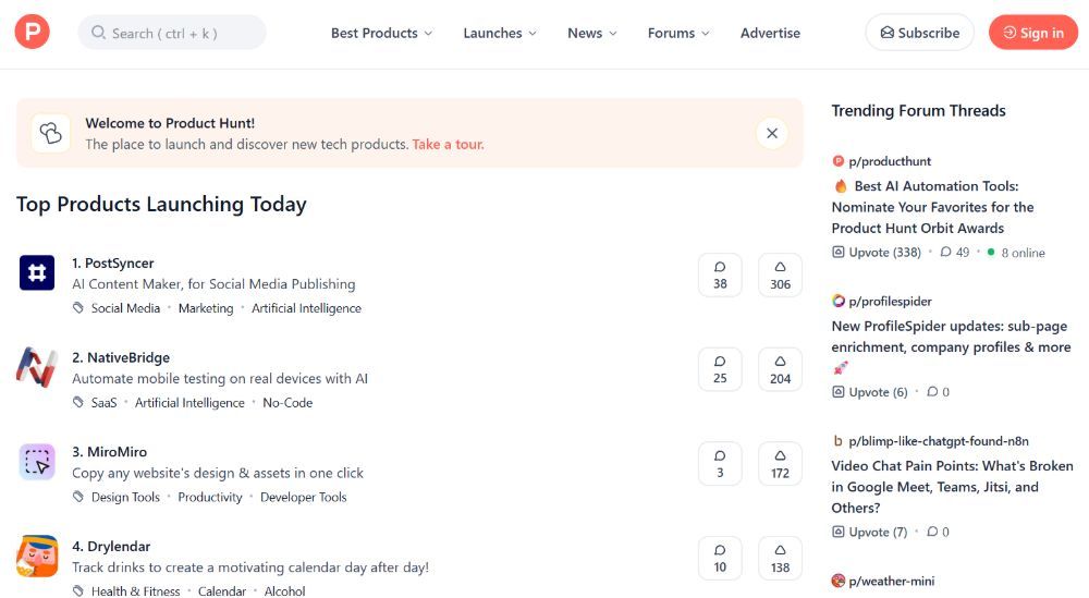全球创新发现平台详解：Product Hunt 是什么？